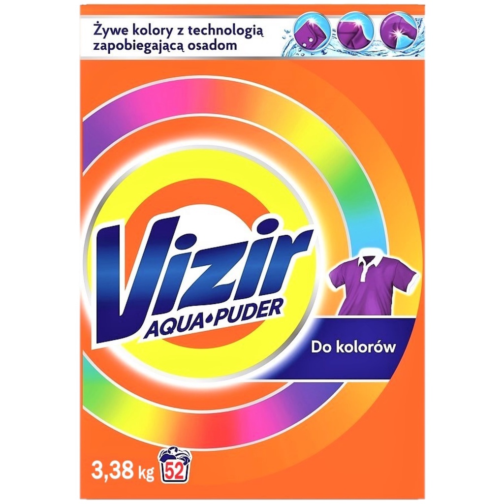 Vizir Aquapuder Color Proszek Do Prania Kolor W Prania Kg Gama