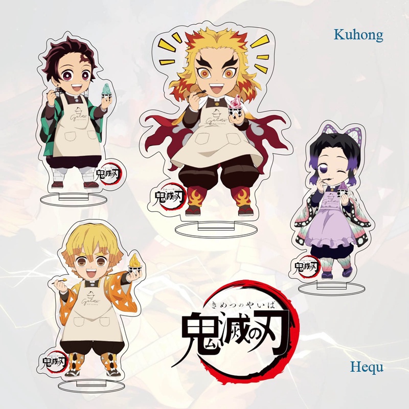 Hequ Anime Demon Slayer Kimetsu No Yaiba Akrylowy Stojak Model Figurki