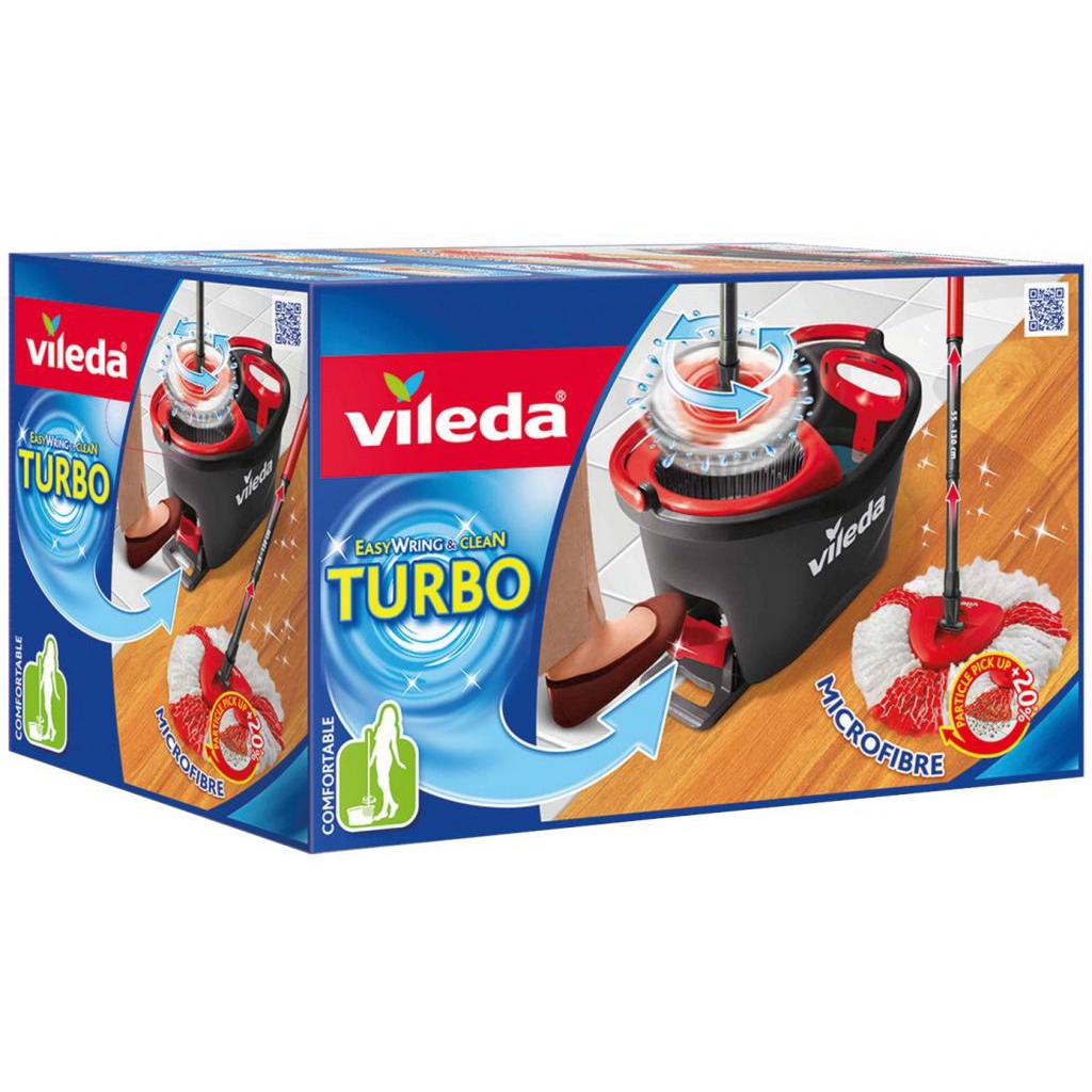 VILEDA Mop Obrotowy Easy Wring And Clean TURBO Shopee Polska