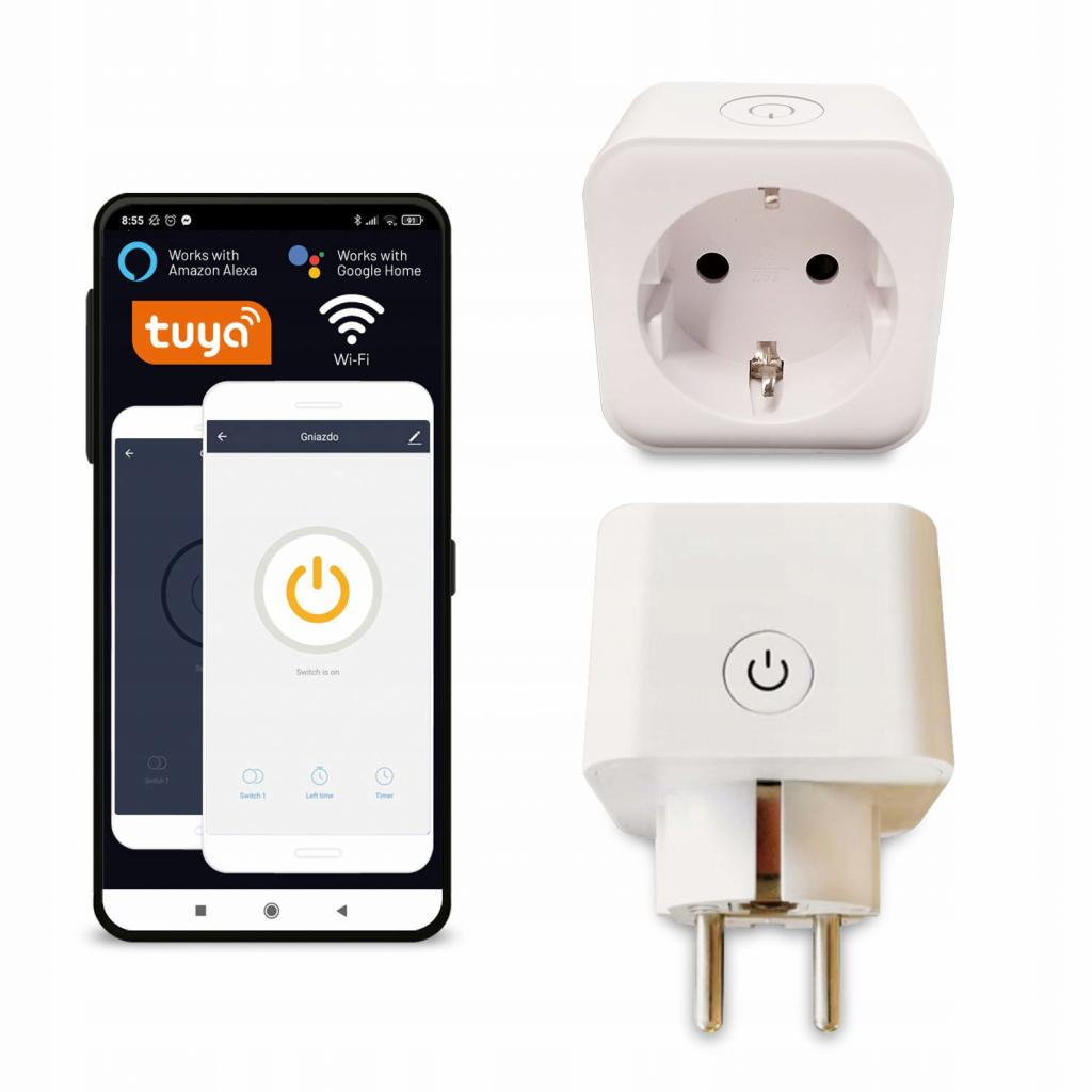 Wtyczka Gniazdko Sterowanie Wifi Tuya Smart Home Shopee Polska