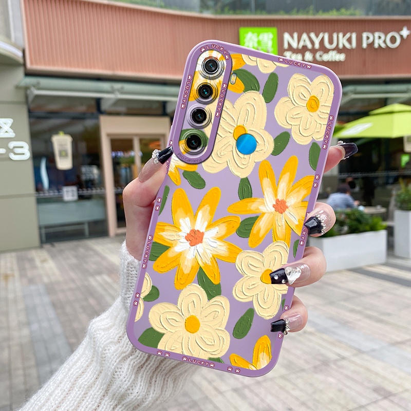 Dla Xiaomi MI Redmi Note 8 Pro Redmi Note 8T Etui Cartoon Przezroczysty