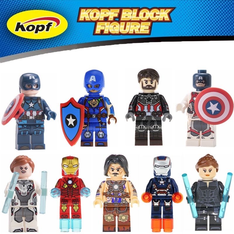 Kompatybilny Z Minifigurkami Legoing Black Widow Marvel Avengers