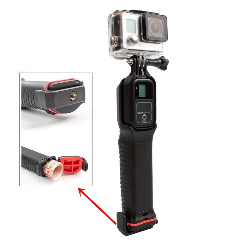 Pływający uchwyt ręczny z klipsem do pilota GoPro Floaty Monopod Bobber