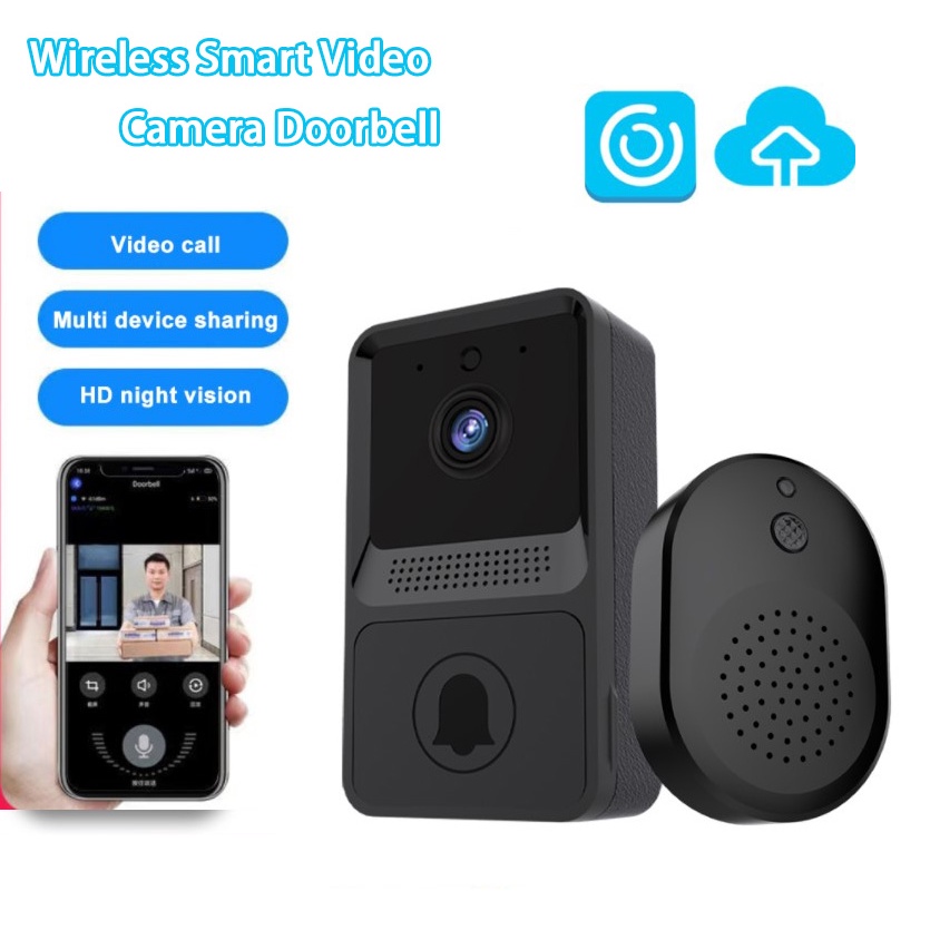 Bezprzewodowa Kamera Smart Doorbell Wifi Wodoodporny Dzwonek Do Drzwi