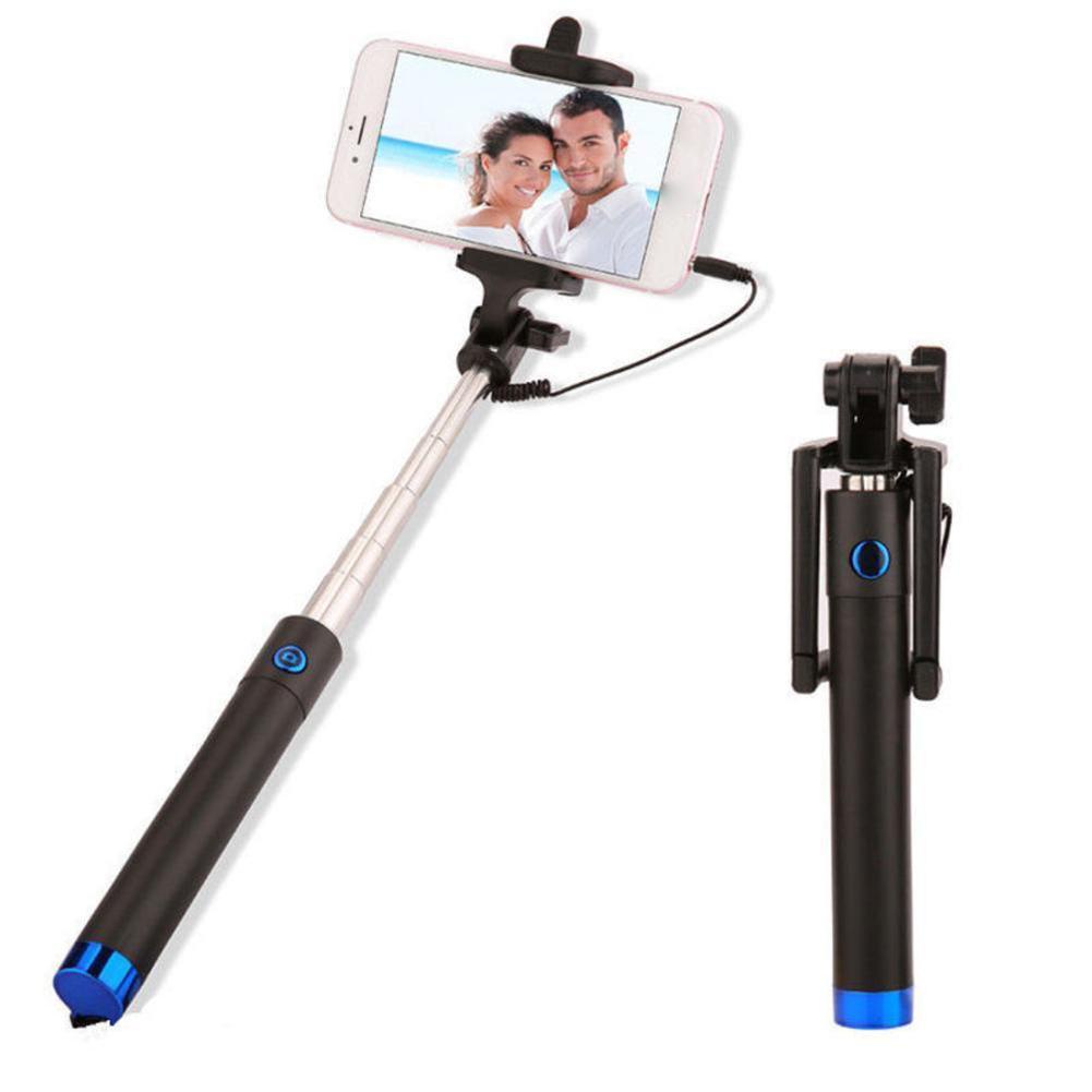 Wysuwany Przewodowy Uchwyt Do Selfie Zdalny Monopod Do Smartfona L C