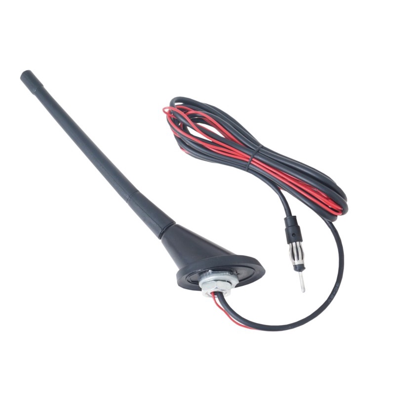 Antena Radiowa Ze Wzmacniaczem Gumowany Maszt 24 Cm Shopee Polska