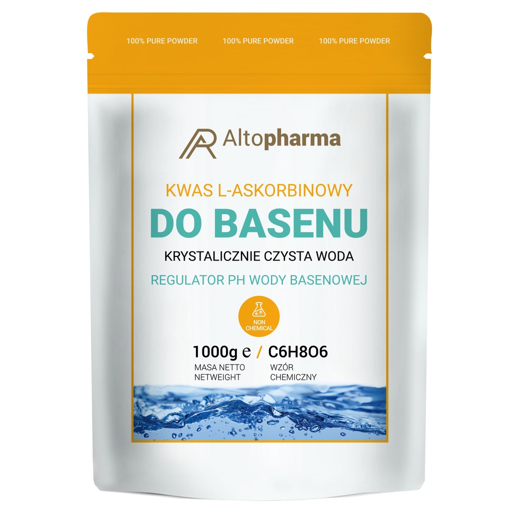 KWAS L ASKORBINOWY WITAMINA C 1kg Do Basenu 1kg Shopee Polska