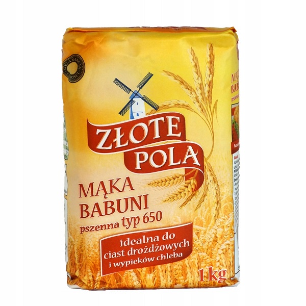 MĄKA BABUNI TYP 650 ZŁOTE POLA 1kg Shopee Polska