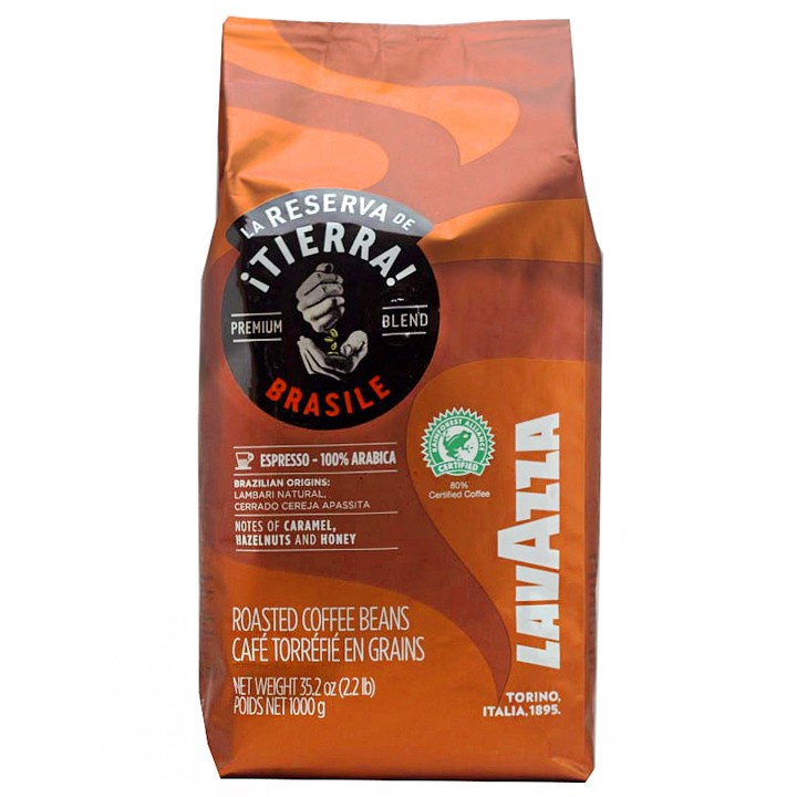 Kawa Ziarnista Lavazza Tierra Brasile Arabica Kg Shopee Polska