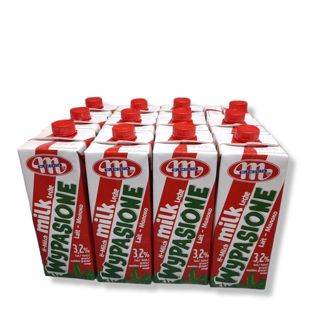 PAKIET 12X 1L MLEKO WYPASIONE 3 2 UHT Shopee Polska