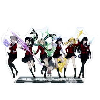 Duży ROZMIAR Kakegurui grupa Yumeko Mary Midari Itsuki akrylowy stojak