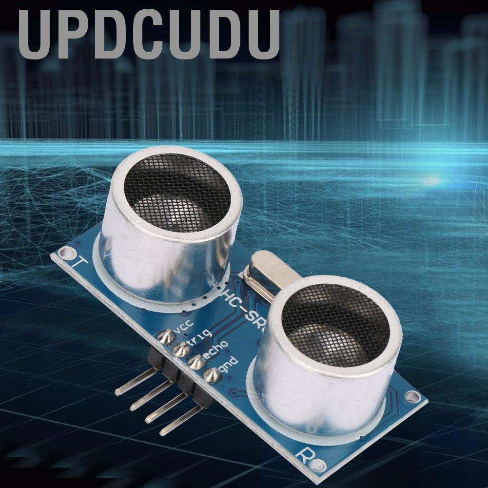 Updcudu Ultrasonic Distance Measuring Module 5pcs Hc Sr04 Modul Antara Ultrasonik Jarak Mengukur 8762