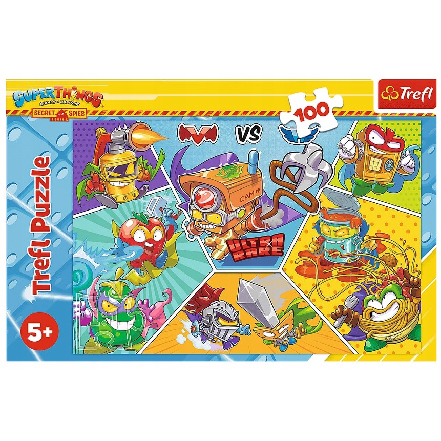 Puzzle SUPER ZINGS SUPERZINGS 100 el THINGS Shopee Polska