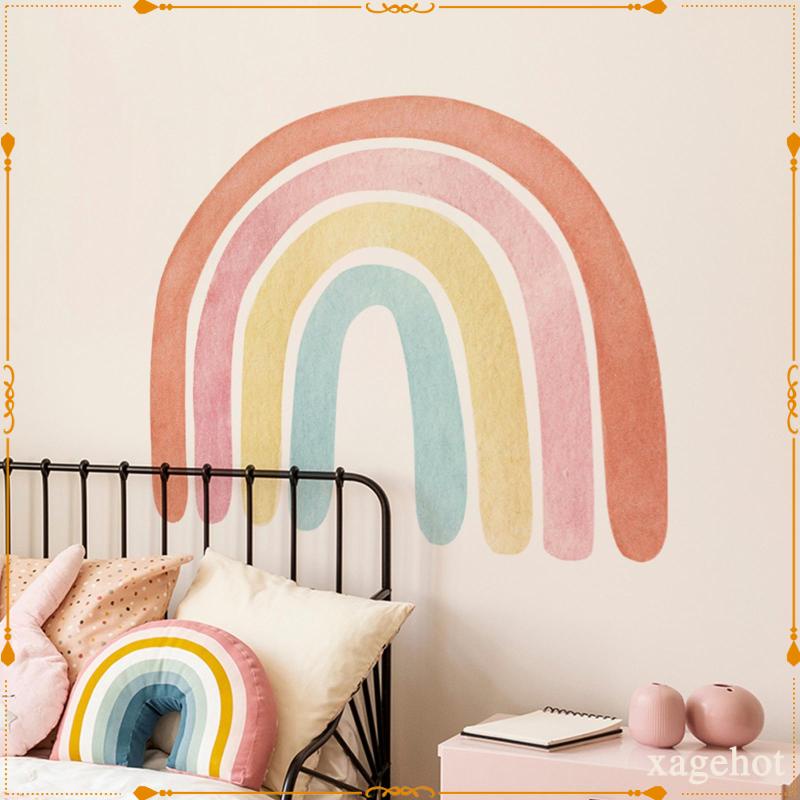 Details about   Rainbow Wall Stickers Nursery Kids Wall Stickers Boys Girls Room Wall Sticker 