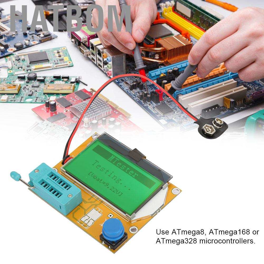 Miernik rezystancji kondensatora Hatbom Graphics Inductor Multimetr ESR