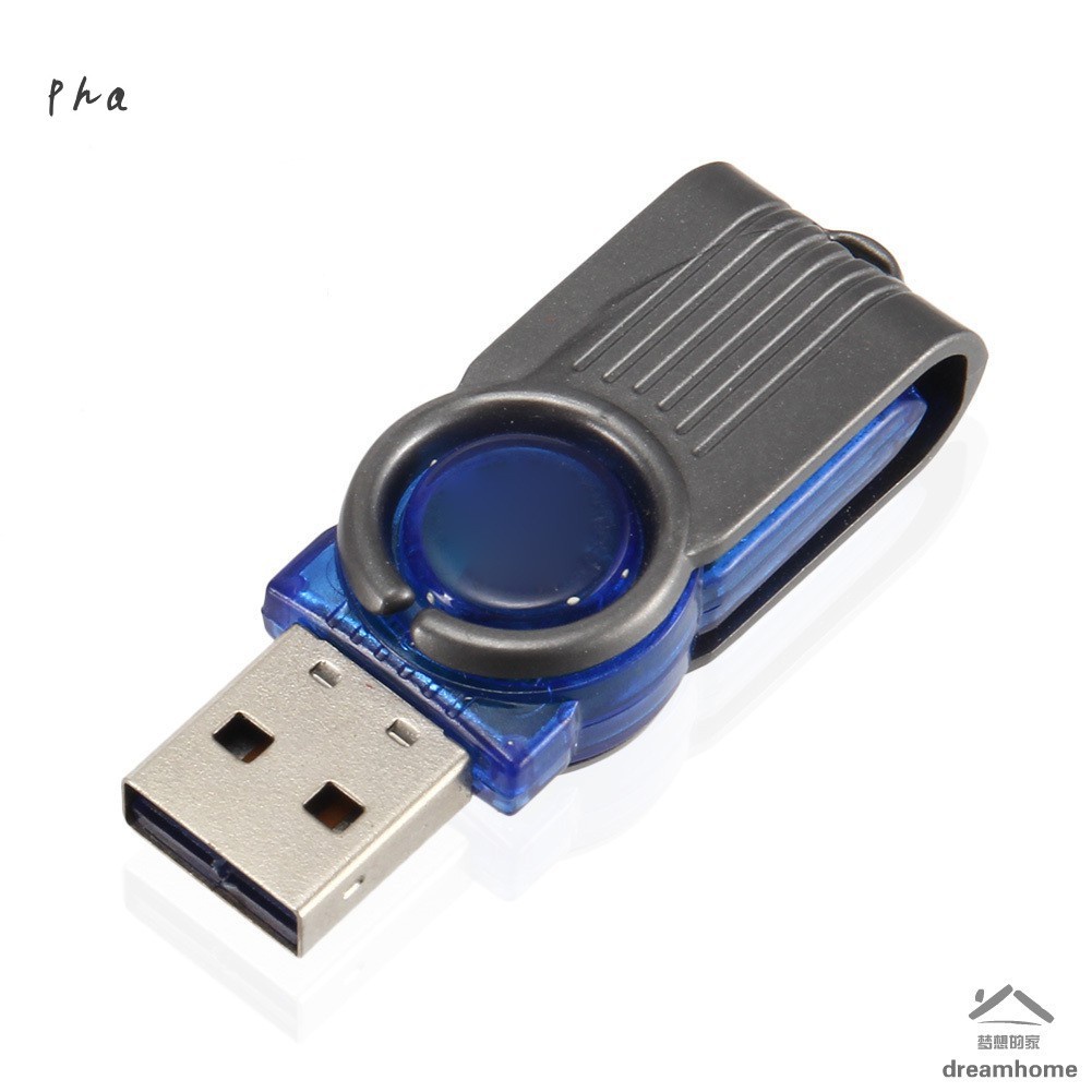 Mini Usb 2 0 Micro Sd Tf Czytnik Kart Pamieci Szybki Plastikowy Adapter Obrotowy Do Laptopa Tablet Pc Shopee Polska