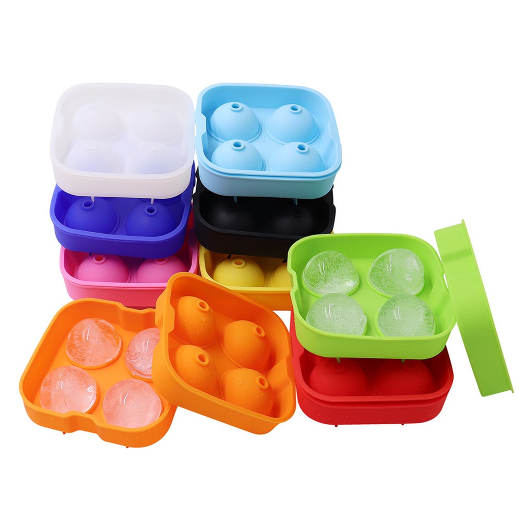 SIIce Cube Maker Ekologiczna silikonowa taca na kostki do lodu o
