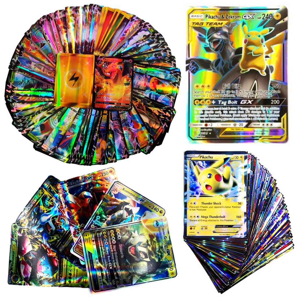 Karty Pokemon Gx Zestaw Kolekcjonerski Box Sztuk Shopee Polska