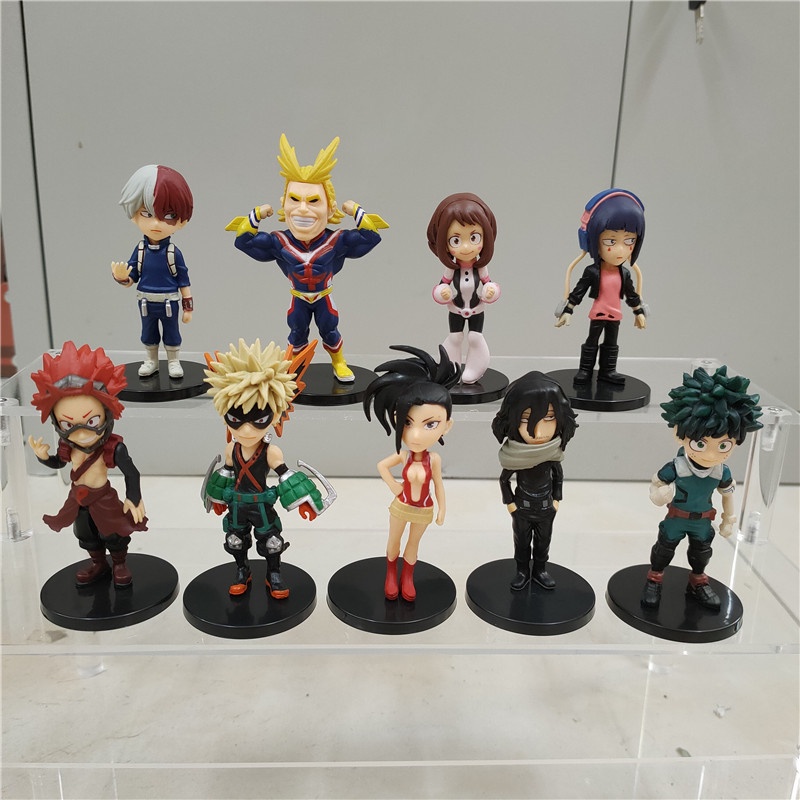 9 Sztuk Zestaw My Hero Academia Academy Midoriya Izuku Bakugou