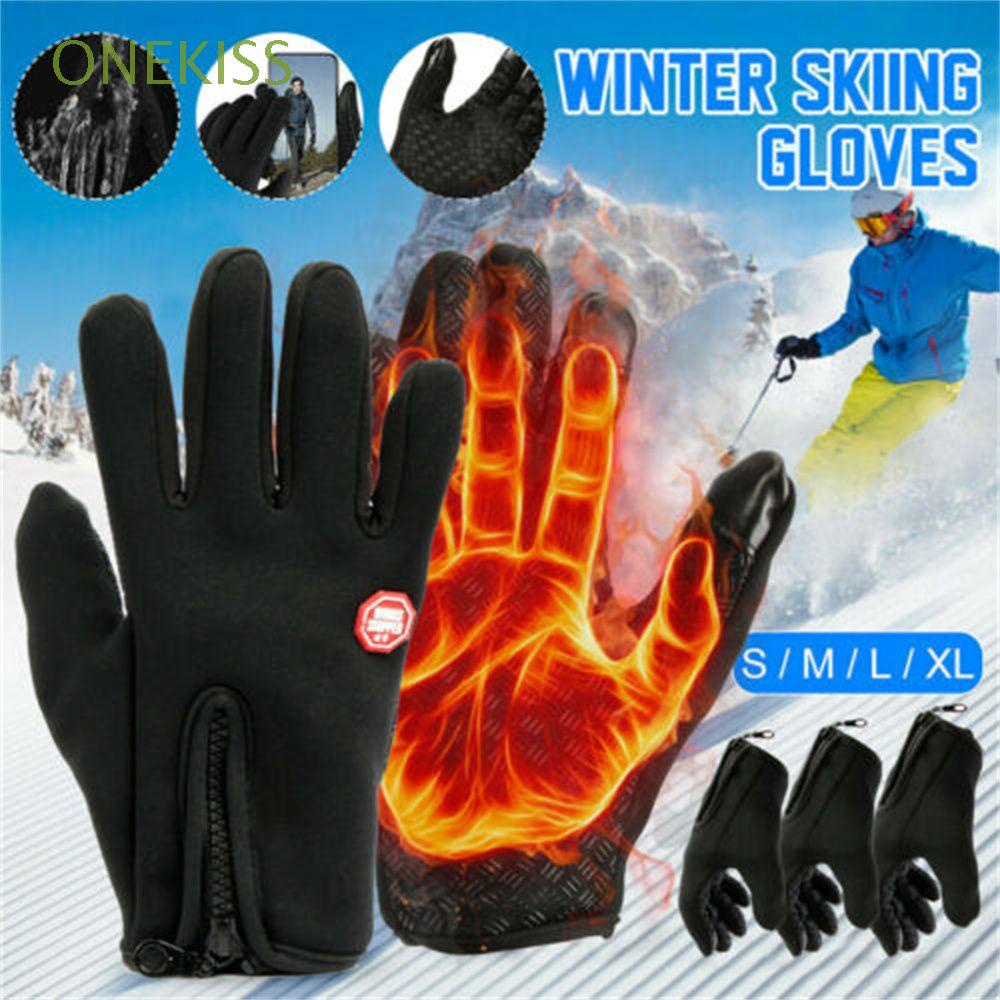 Winter Warm Gloves Thermal Windproof Ski Gloves for Cold Weather Men Women 