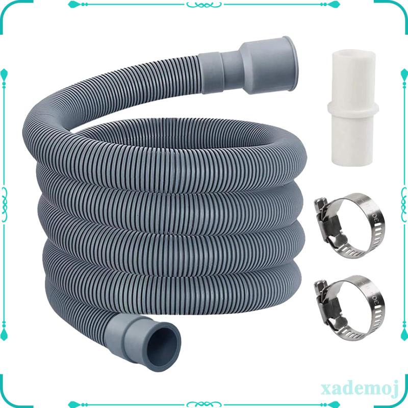 [Xademoj] Zestaw węża spustowego pralki Akcesoria 2 M Łatwo instalacja