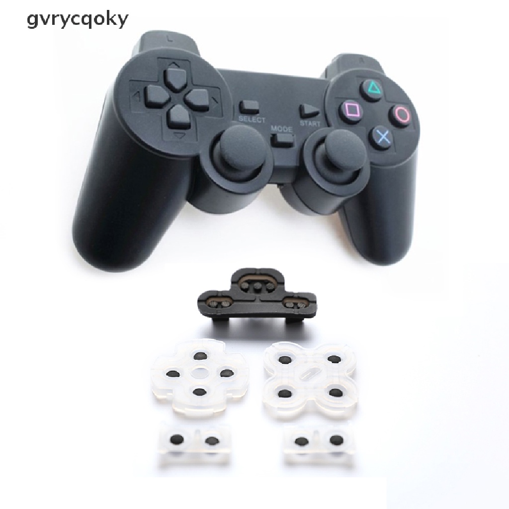 Gvrycqoky 5 Sztuk Partia Przewodzaca Gumowa Podkladka Przycisk Styki Zestaw Uszczelek Do Kontrolera Ps3 Shopee Polska