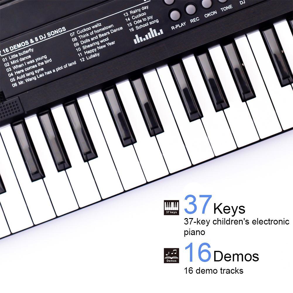 37 Keys Digital Music Electronic Keyboard Key Board Electric Piano for Child 