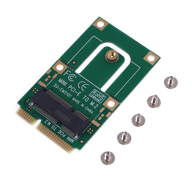 LA Mini PCI-E na m2 konwerter karta rozszerzeń karta m2 klucz interfejs ...