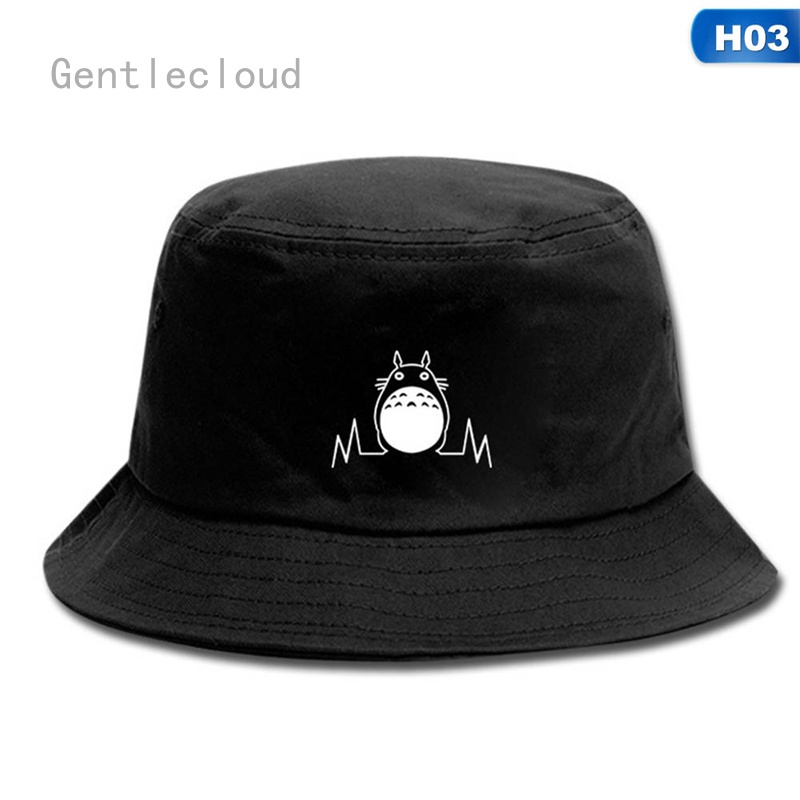 Cartoon Totoro Spirited Away Bucket Hat Letnia czapka Shopee Polska