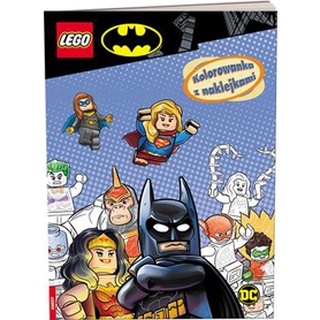 LEGO Batman Kolorowanka z Naklejkami