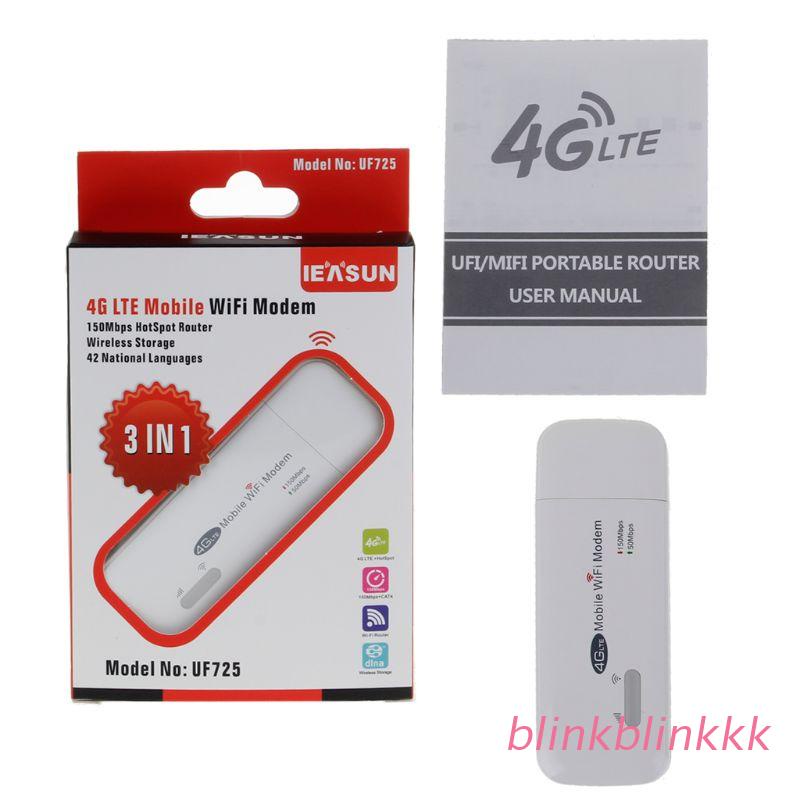 blink 4G FDD LTE WiFi Router Unlocked Pocket Network Hotspot USB Wifi