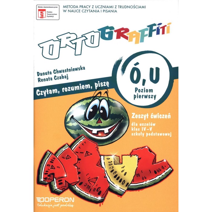 Featured image of Ortograffiti zeszyt ćwiczeń u ó klasa 4-5 poziom 1