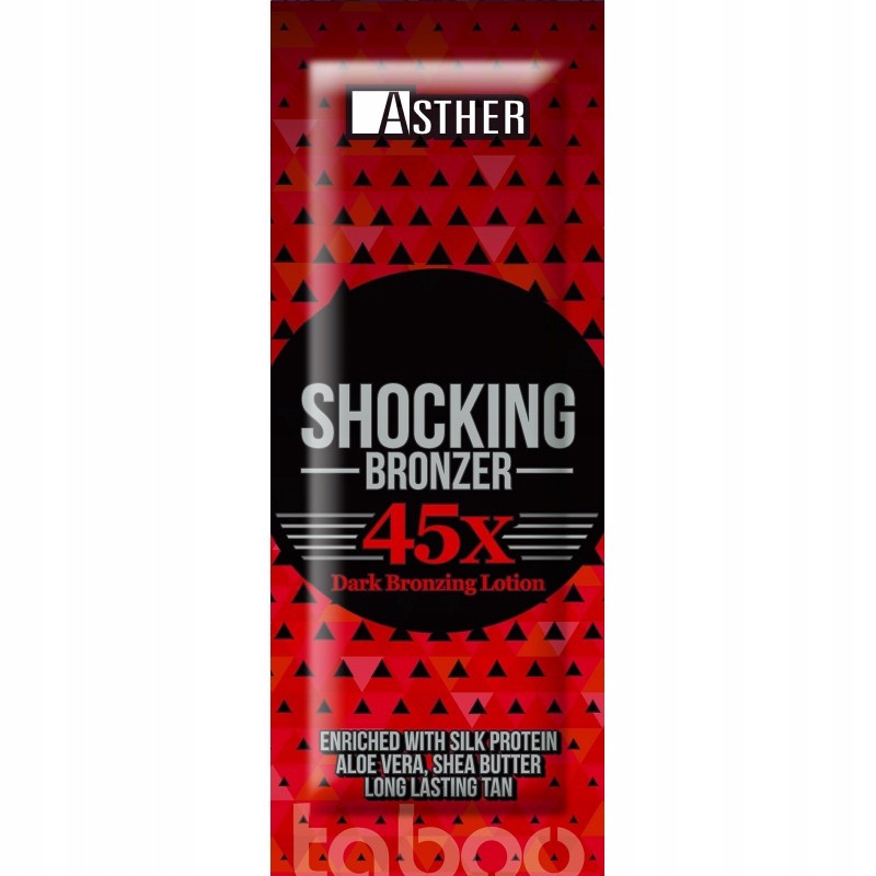 Asther Shocking Bronzer X45 Do Opalania W Solarium | Shopee Polska