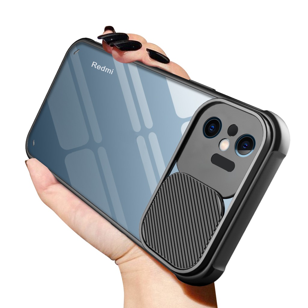 Slide Camera Lens Protection Clear Casing Xiaomi Redmi Note 10 Pro Max