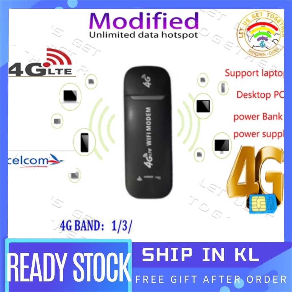 Zmodyfikowany Modem 4G Hotspot Przenośny Router WIFI Karta SIM ...