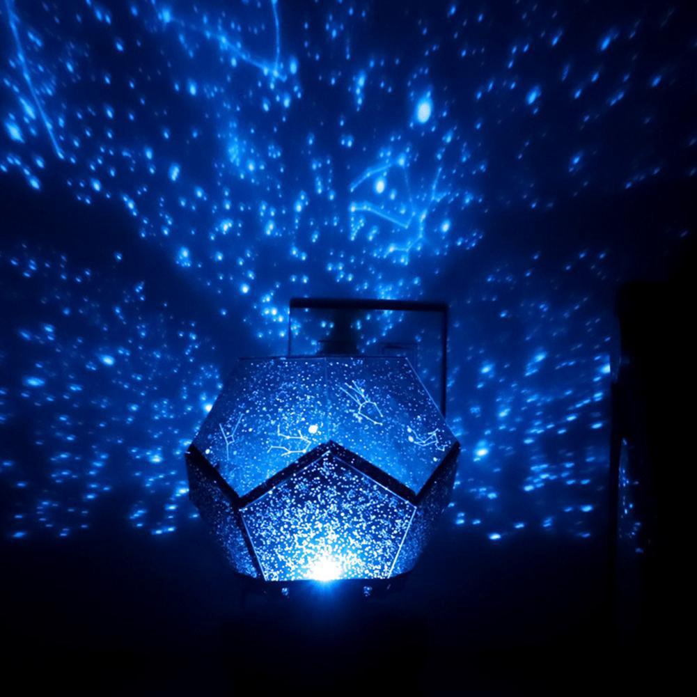 Original Romantic Home Planetarium Celestial Projector Light 60000 Stars Starry 