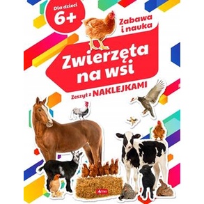 Featured image of Zwierzęta Na Wsi Zeszyt Z Naklejkami