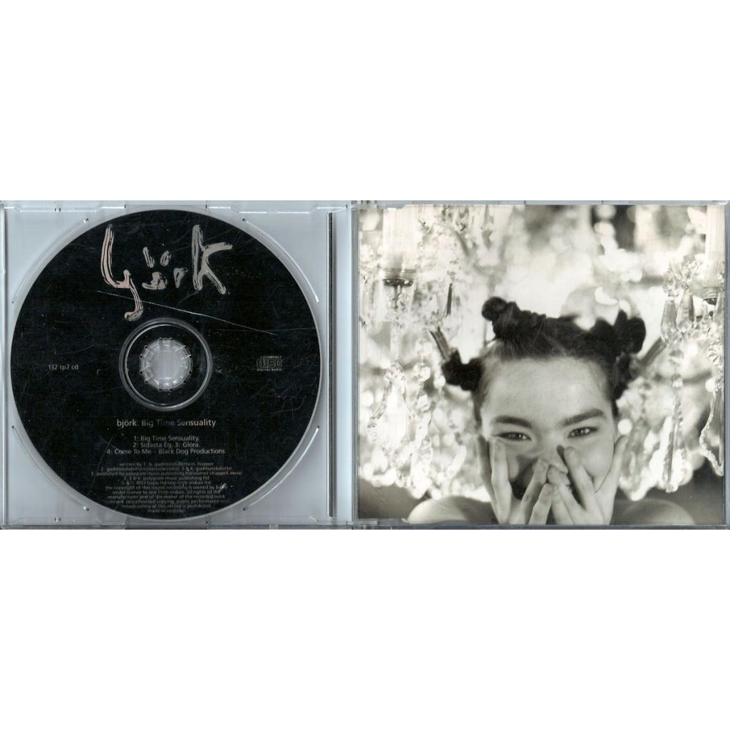 BJORK Big Time Sensuality CD1 [UK] Shopee Polska