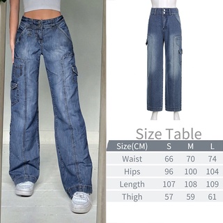 Karo Kauer Workowate jeansy jasnoszary W stylu casual Moda Jeansy Workowate jeansy 