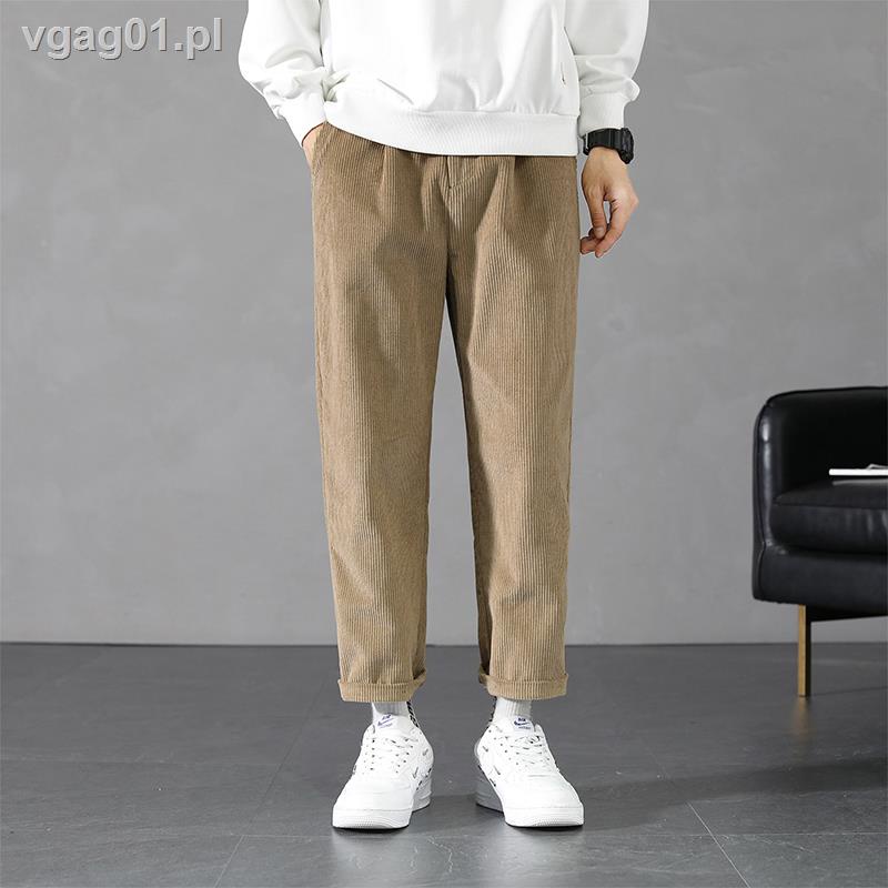 loose straight pants men