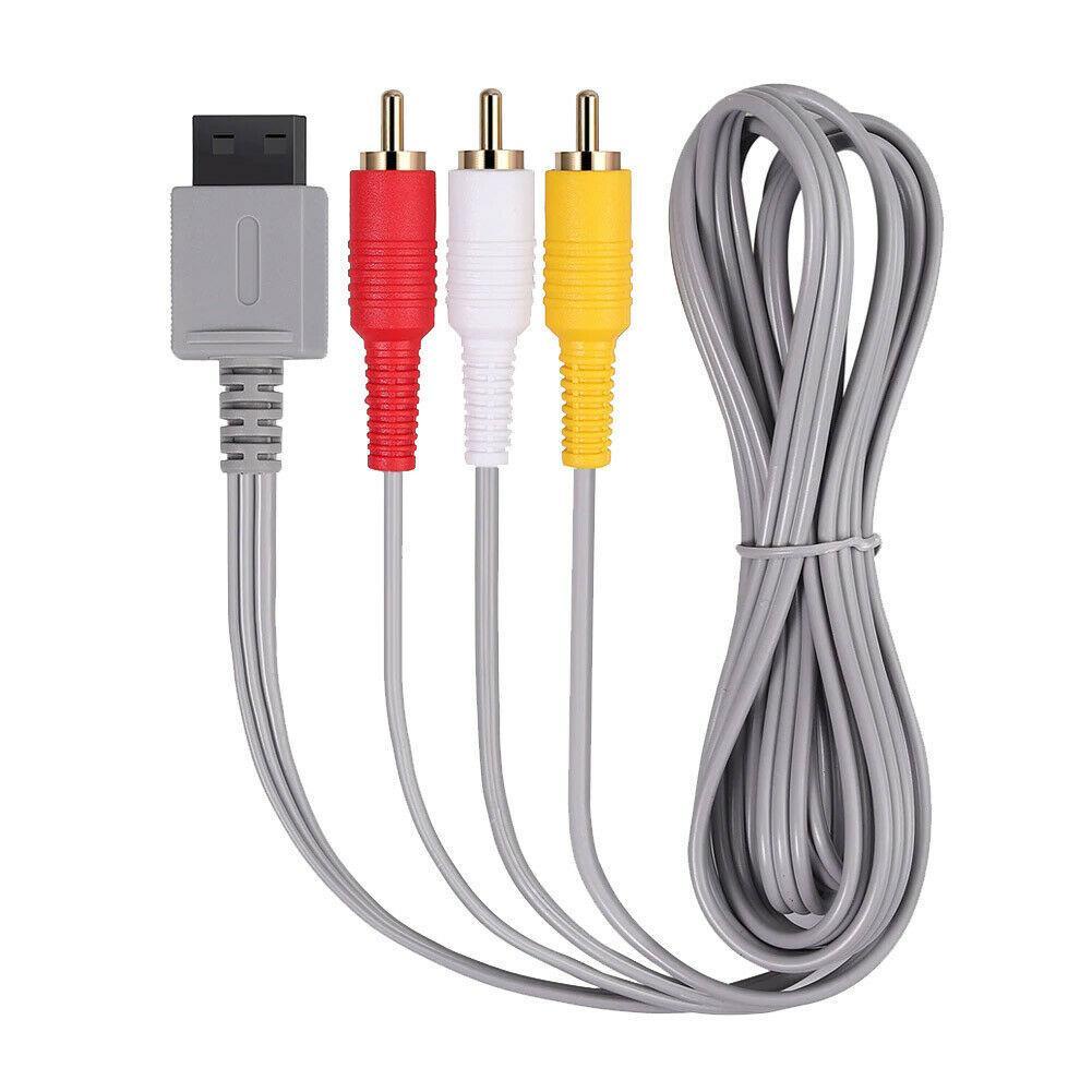 S-Video/S-VHS amathings Cable de conexión para Wii y Wii U de componentes HDTV YUV Component o Scart Adaptador Conmutador in/out 
