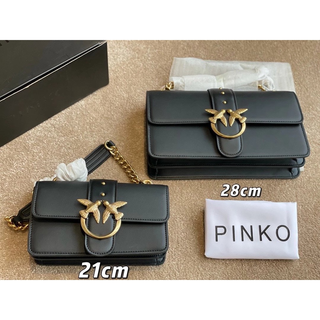 Pinko Swallow Bag 2021 W nowym stylu Wysoki łańcuszek Mała torba na