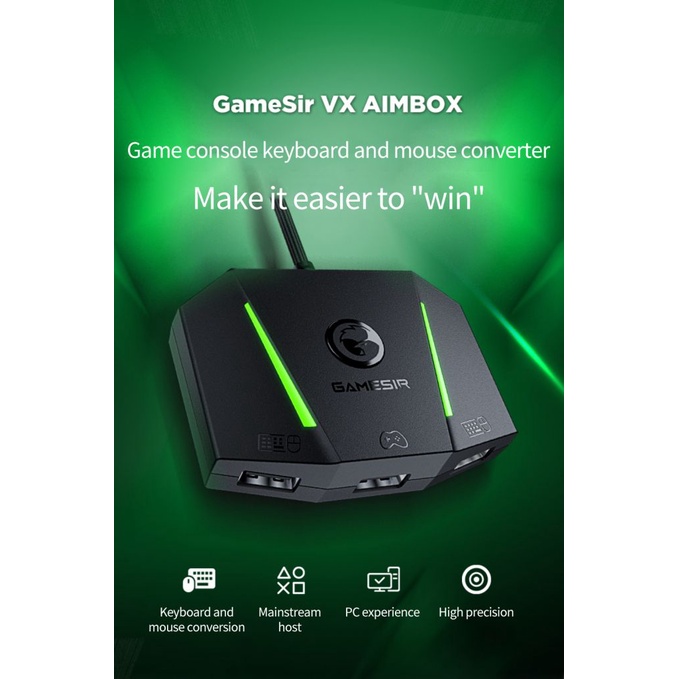 GameSir VX AimBox Keyboard Mouse Controller Adapter Converter for Xbox Series X/S, Xbox One
