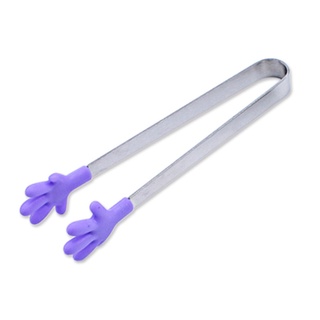 Portable Mini Silicone Hand Shape Muffins Pancakes Cookies Chocolate Tongs Serving Clips Kitchen Gadgets 