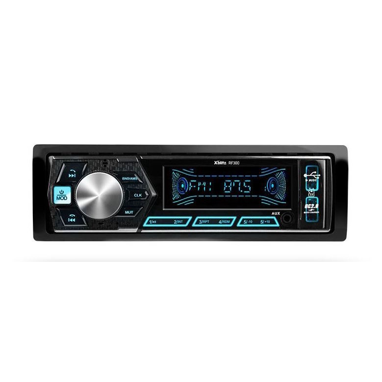 Radio do samochodu XBlitz RF300 PILOT 1Din Bluetooth USB AUX Shopee