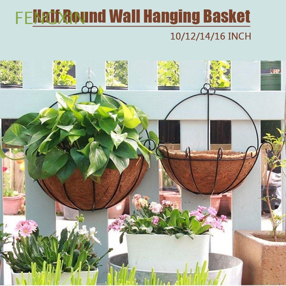 Fengxin Semi Hand Hanging Basket Iron, Half Round Hanging Baskets