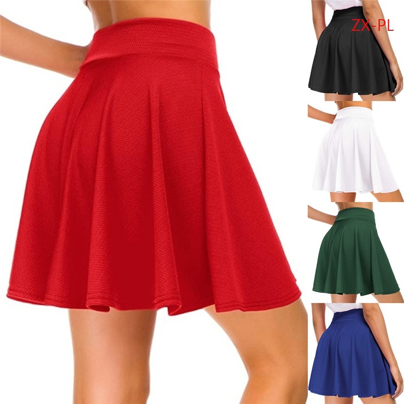 G!na Sp\u00f3dnica mini czerwony W stylu casual Moda Spódnice Spódniczki mini 