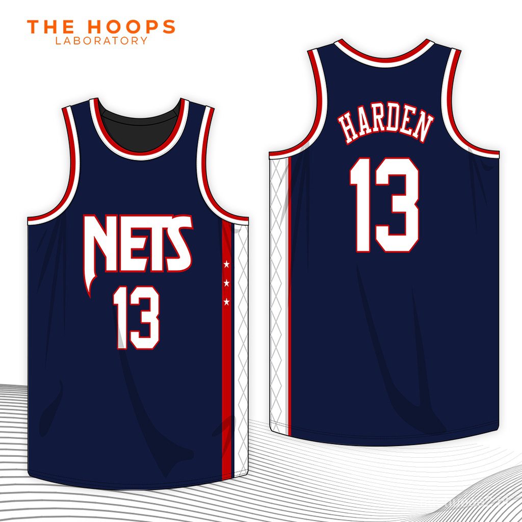 THL X NBA Brooklyn Nets City Edition 2022 Full Sublimation Jersey (TOP