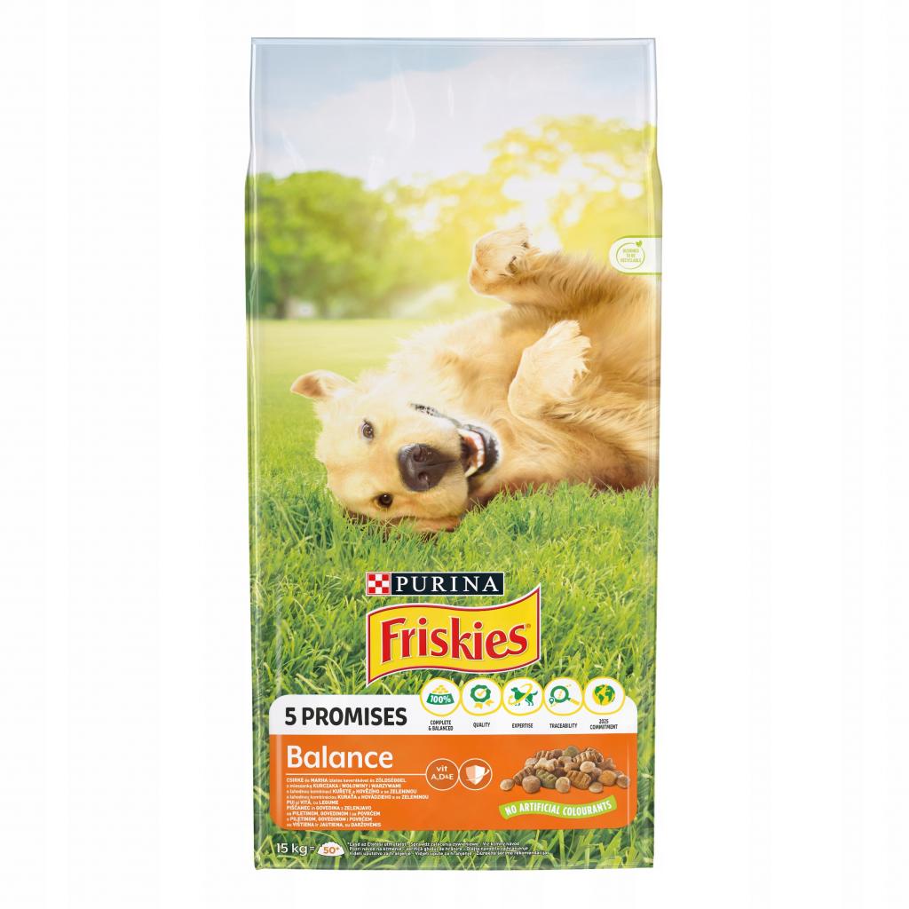 Purina FRISKIES Balance karma dla psa kurczak 15kg Shopee Polska
