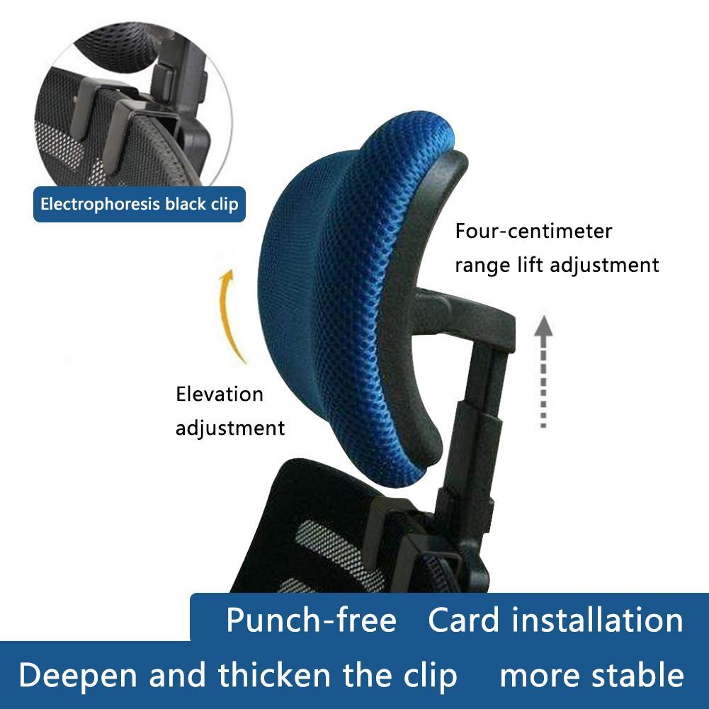 Office Chair Headrest And Backrest Computer Chair Lumbar Back Extension
